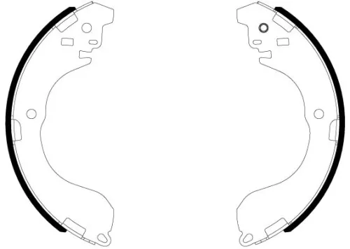 1x Brake Shoe Set