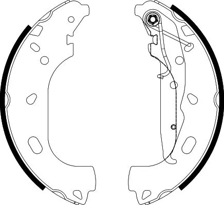 1x Brake Shoe Set