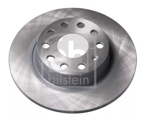 2x Febi Rear Solid Brake Disc For Audi Cupra Ford Seat Skoda Skoda (Svw) V