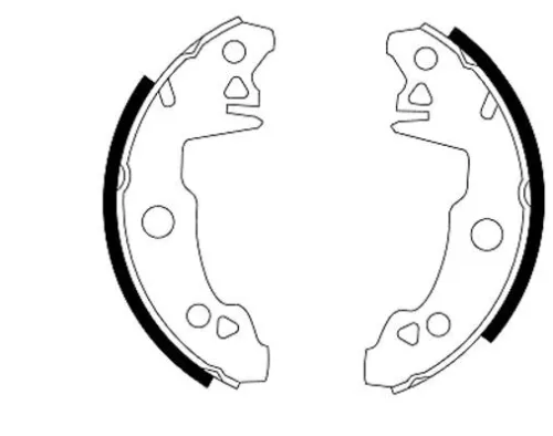 1x Brake Shoe Set