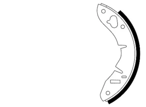 MINTEX MINTEX MLR5 1x Brake Shoe Set 