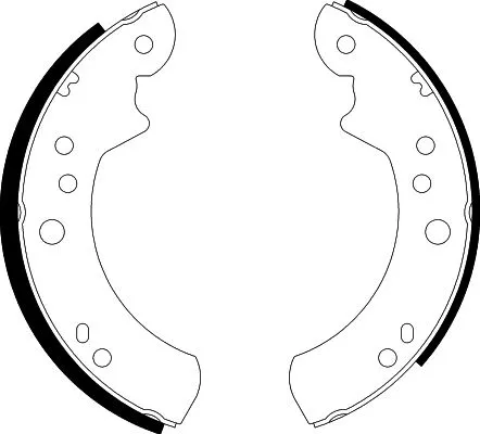 1x Brake Shoe Set
