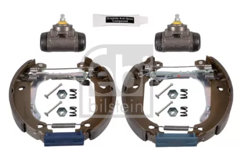 Febi Rear Brake Shoe Kit For Peugeot 206 206 Van 206+