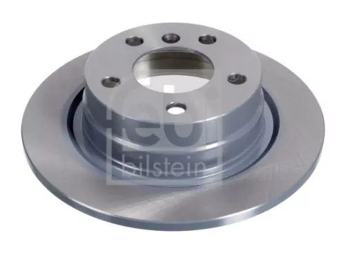 2x Febi Rear Solid Brake Disc For Bmw 1 2