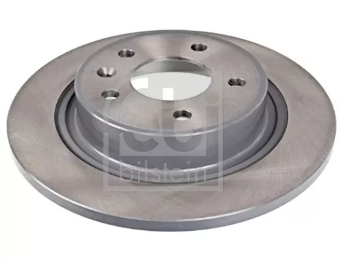 2x Febi Rear Solid Brake Disc For Chevrolet Opel Vauxhall Ampera Astra Ast