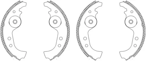 1x Brake Shoe Set