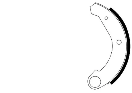 MINTEX MINTEX MSK011 1x Brake Shoe Set 