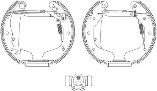 1x Brake Shoe Set