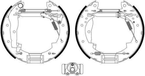 1x Brake Shoe Set