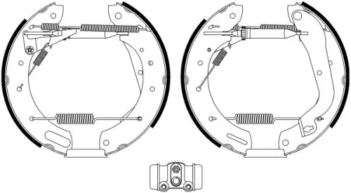 1x Brake Shoe Set