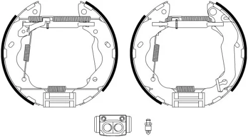 1x Brake Shoe Set