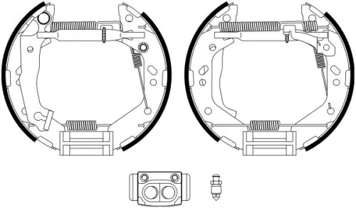 1x Brake Shoe Set