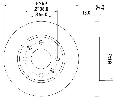 MINTEX MINTEX MDC1010C 1x MINTEX MDC1010C Brake Disc 