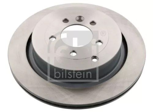 2x Febi Rear Internally Vented Brake Disc For Land Rover Discovery Range R
