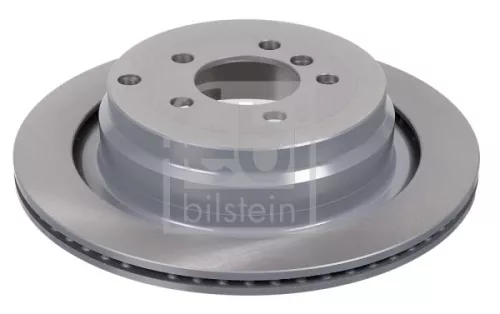 2x Febi Rear Internally Vented Brake Disc For Land Rover Range Rover