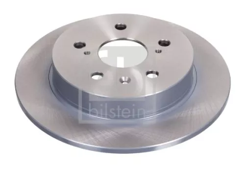 2x Febi Rear Solid Brake Disc For Fiat Sedici