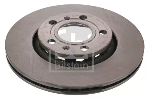 2x Febi Rear Internally Vented Brake Disc For Audi Vw A8 Phaeton