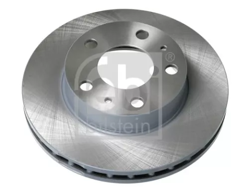 2x Febi Front Internally Vented Brake Disc For Citroën Fiat Opel Peugeot V