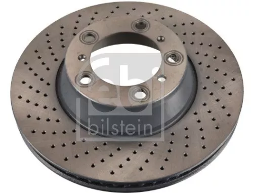 FEBI BILSTEIN FEBI BILSTEIN 44060 Febi Single Rear Left Perforated/vented Brake Disc For Porsche 911 