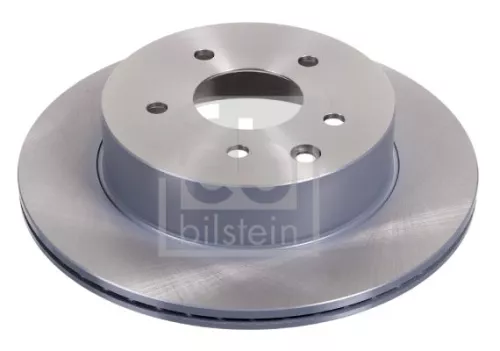 2x Febi Rear Internally Vented Brake Disc For Nissan Renault Samsung 350z 