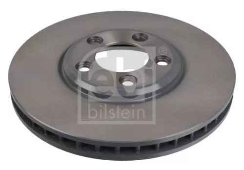 2x Febi Front Internally Vented Brake Disc For Jaguar S-type