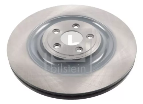 2x Febi Rear Internally Vented Brake Disc For Jaguar Xf Xj Xk