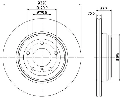 MINTEX MINTEX MDC1660C 1x MINTEX MDC1660C Brake Disc 