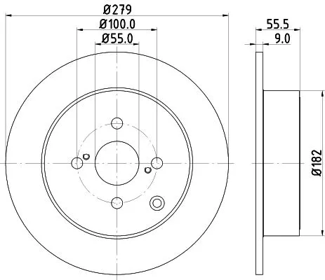 MINTEX MINTEX MDC1677 1x MINTEX MDC1677 Brake Disc 