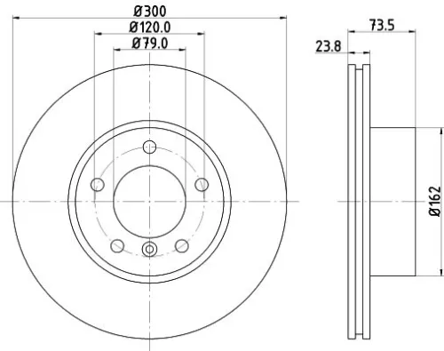 MINTEX MINTEX MDC1745C 1x MINTEX MDC1745C Brake Disc 