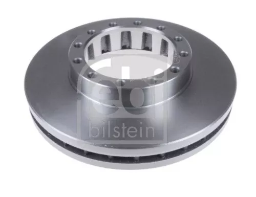 2x Febi Rear Internally Vented Brake Disc