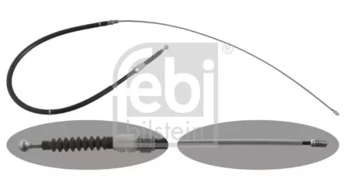 FEBI BILSTEIN FEBI BILSTEIN 48306 Febi Rear Left Rear Rear Right HandBrake Cable For Skoda Super 