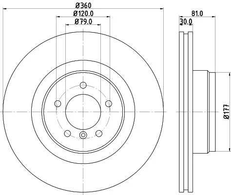 MINTEX MINTEX MDC1941 1x MINTEX MDC1941 Brake Disc 