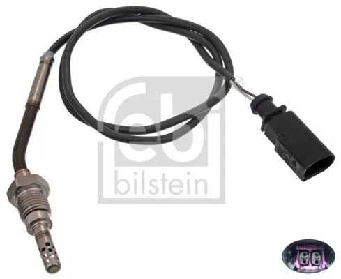 Sensor, exhaust gas temperature