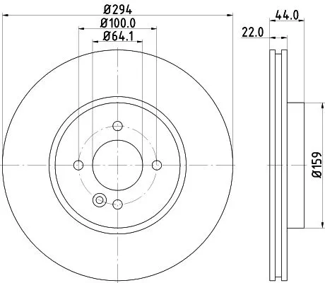 MINTEX MINTEX MDC2083 1x MINTEX MDC2083 Brake Disc 