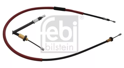 FEBI BILSTEIN FEBI BILSTEIN 49621 Febi Rear Left HandBrake Cable For Renault Clio Modus / Grand  