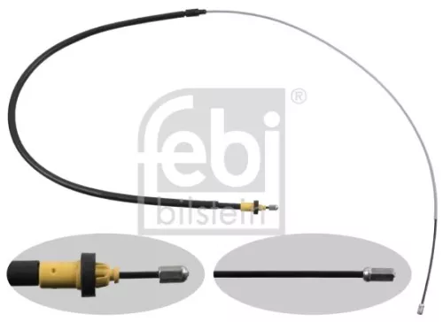 FEBI BILSTEIN FEBI BILSTEIN 49626 Febi Rear Left Or Right HandBrake Cable For Peugeot 207 207  