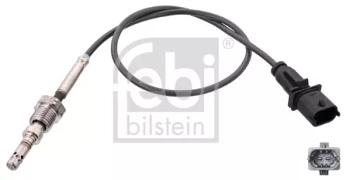 Sensor, exhaust gas temperature