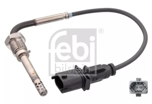 Sensor, exhaust gas temperature