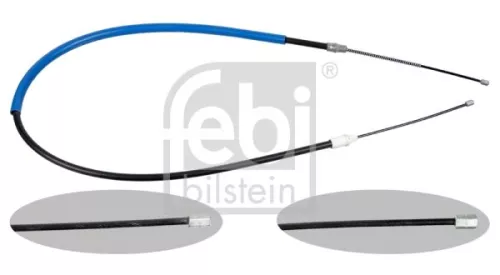 FEBI BILSTEIN FEBI BILSTEIN 101816 Febi Rear Left Or Right Handbrake Cable For Renault Twingo 