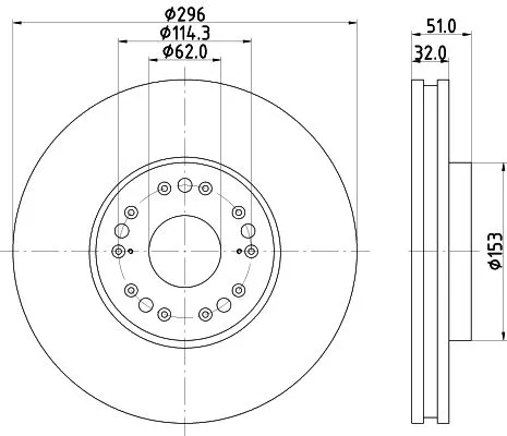 MINTEX MINTEX MDC2517 1x MINTEX MDC2517 Brake Disc 