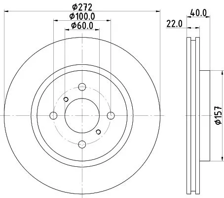MINTEX MINTEX MDC2526 1x MINTEX MDC2526 Brake Disc 