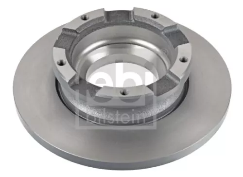 2x Febi Rear Solid Brake Disc For Ford Tourneo Custom Transit Transit Cust