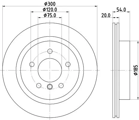 MINTEX MINTEX MDC2714 1x MINTEX MDC2714 Brake Disc 