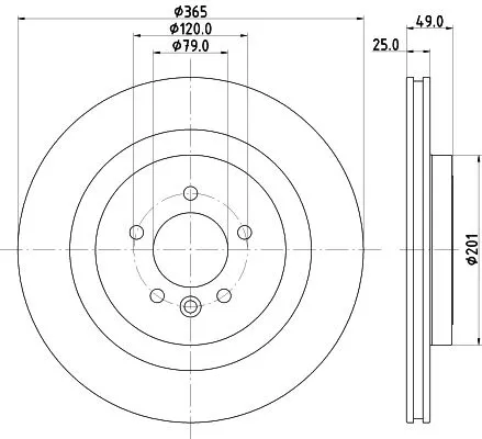 MINTEX MINTEX MDC2814C 1x MINTEX MDC2814C Brake Disc 