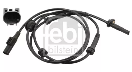 Febi Rear Left  Abs Wheel Speed Sensor For Fiat Punto