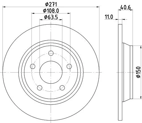 MINTEX MINTEX MDC2867C 1x MINTEX MDC2867C Brake Disc 