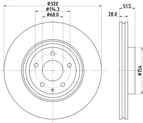 MINTEX MINTEX MDC2929C 1x MINTEX MDC2929C Brake Disc 