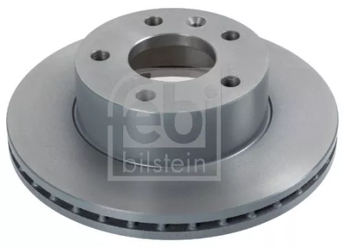 2x Febi Front Internally Vented Brake Disc For Ldv Maxus
