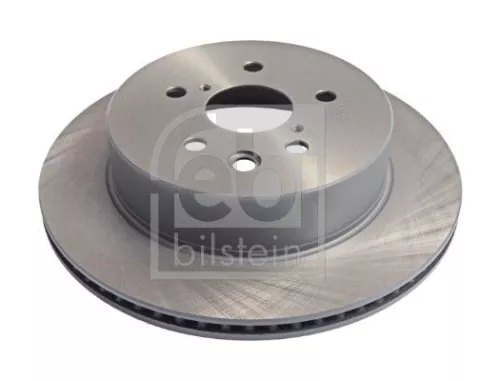 2x Febi Rear Internally Vented Brake Disc For Lexus Toyota Crown Gs Is Is 