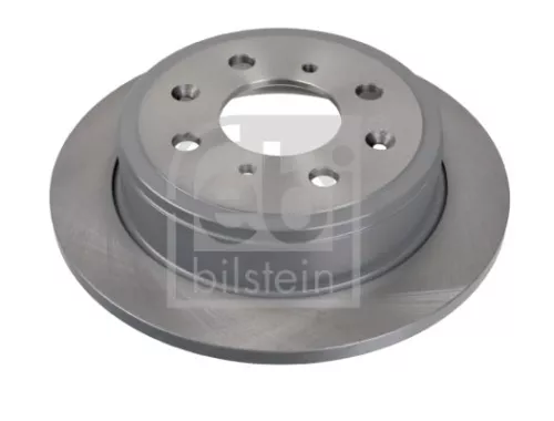 2x Febi Rear Solid Brake Disc For Honda Accord Civic Concerto Crx Integra 